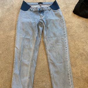 ASOS maternity jeans.